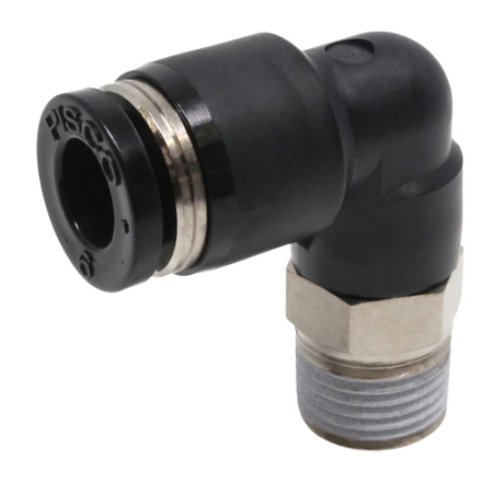 Đầu nối khí nén - khớp nối khuỷu tay Pisco PL6-01 Đầu nối khí nén - khớp nối khuỷu tay Pisco PL6-01